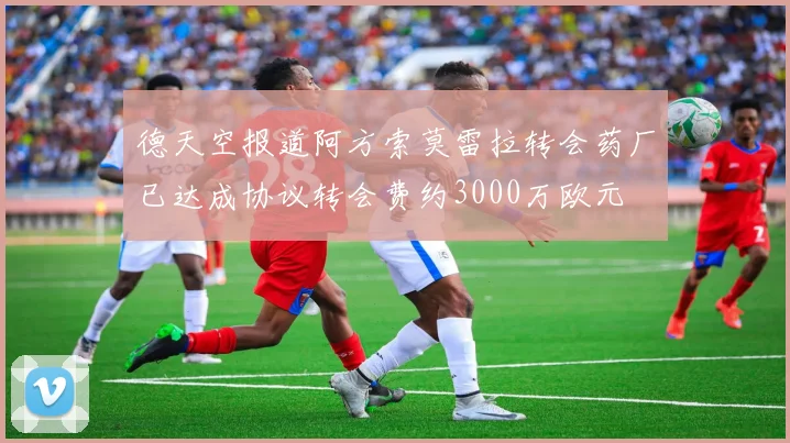 德天空报道阿方索莫雷拉转会药厂已达成协议转会费约3000万欧元